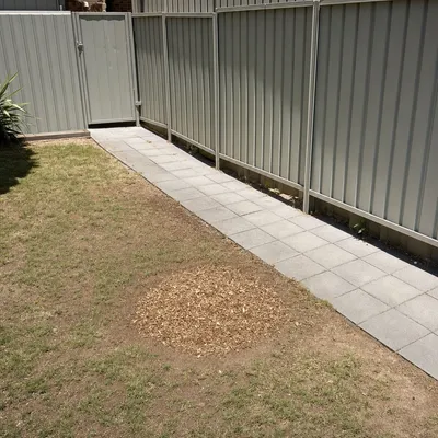 After: Stump grind, concrete path heaving in Harristown, Toowoomba